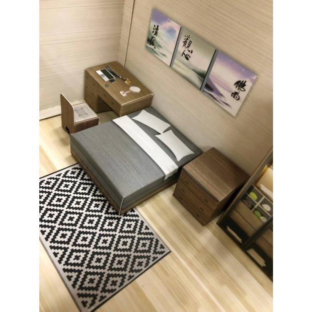 紙紮三合院 古色厝屋5