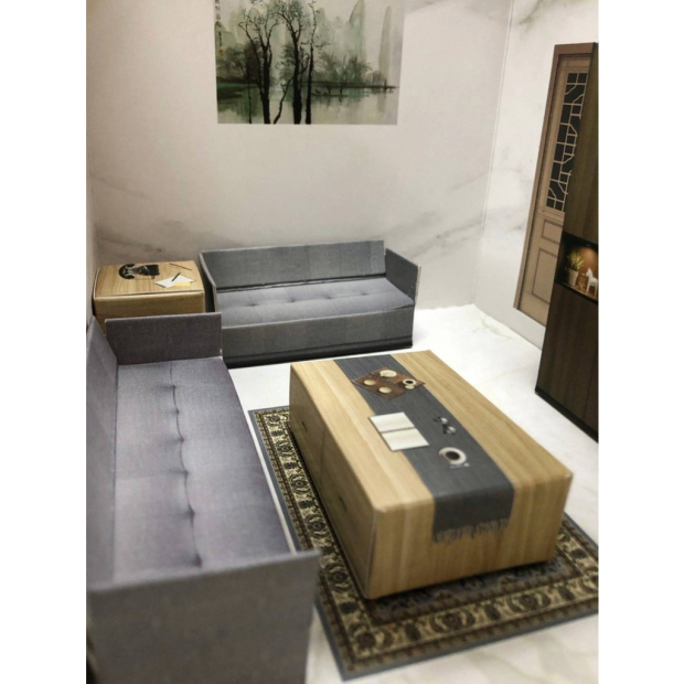 紙紮三合院 古色厝屋6