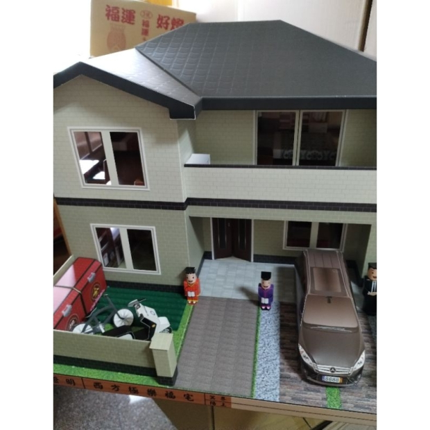 紙紮屋 富貴名園 LED燈