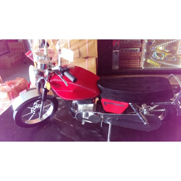 紙紮野狼機車(紅)