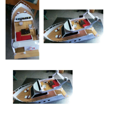 紙紮豪華遊艇 法船1